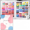 Acycoin2A 528 Nail Gel Polish Display Chart Acrylic Nail Art Sample Book - size: Extra Large