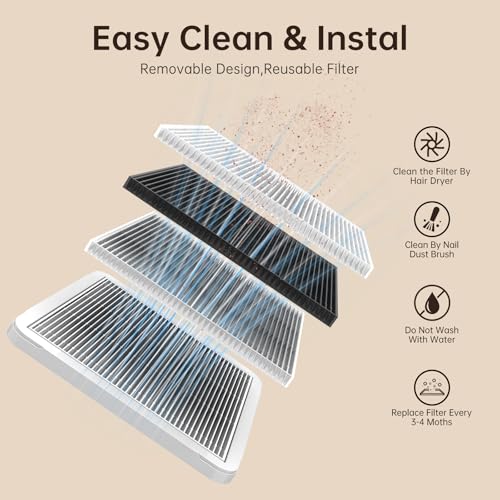 Nail Dust Collector Cordless Dust Collector Nail Tech - color: White Diamond