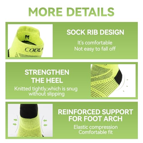 Toe Socks Cool-max Running Socks for Men Women 3 Pairs Athletic Breathable Five Finger Socks - color: E4824-3 Colors-3 Pairs, size: Large