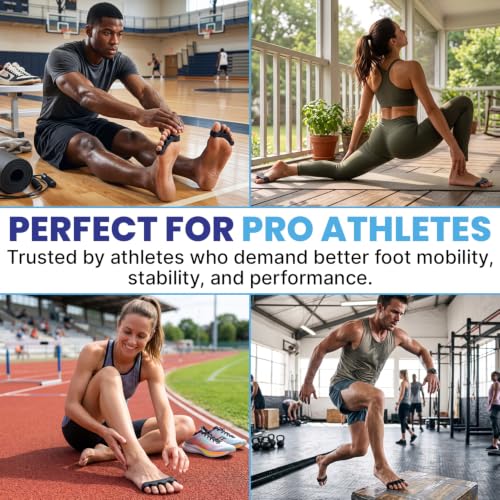 Spacer Mobility Toe Spacer, 5-Loop Silicone Toe Separators for Men & Women - size: 5-Loop