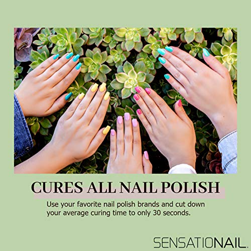 SensatioNail Gel LED Nail Lamp – Fast Curing Light with Smart Sensor