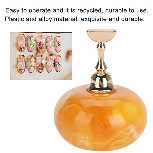 Dioche Magnetic Nail Art Display Stand with Golden Base