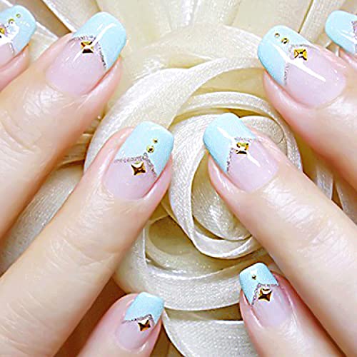 2520 Piece French Tip Nail Guides & Stencils - 90 Self-Adhesive Nail Art Stickers for French Manicure Designs - color: No3