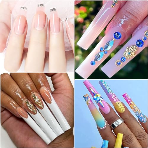 Silicone Practice Fingers for Acrylic Nails, Bendable Fake Training Finger Soft Silicone Fake Finger to Practice Fake Nails, Flexible Nail Practice Fingers Hand for Nail Art(Color 5) - color: 5# Silicone Finger