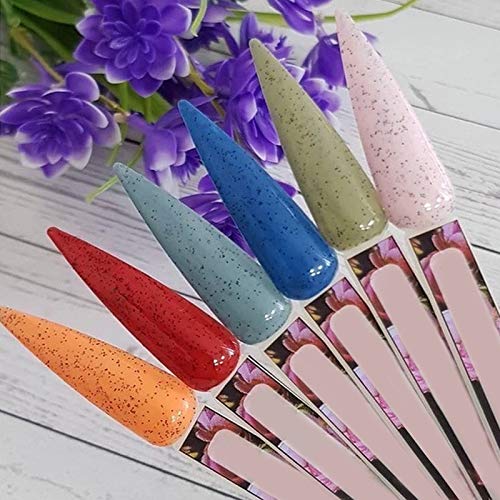 KINJOEK 3 Set Total 150 Pointed Tips Natural Nail Swatches Sticks, Nail Art Supplies Stiletto Practice Tips Display Board Sample Sticks with Ring for Nail Art Polish Color Test Display Home DIY