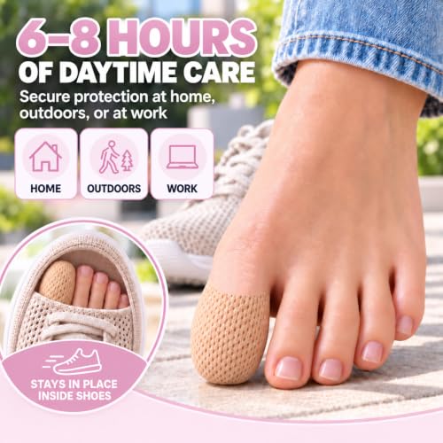 40Pcs Toenail Care Patches, Overnight Nail Repair Kit for Damaged Nail