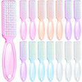 Patelai 15 Pieces Nail Brush Handle Grip for Fingernail Toe Scrub Cleaning - color: Fresh