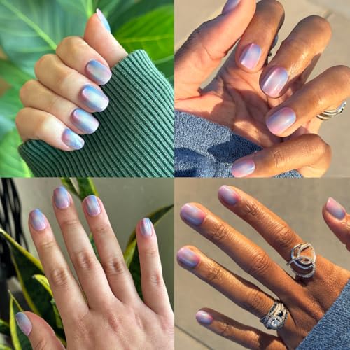 Olive & June Effects Super Stick Press-On Nails, Fairy Velvet - color: Fairy Velvet (Pack of 1)