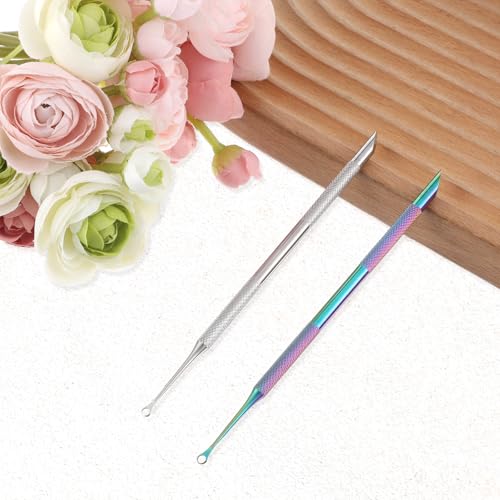 Loop Cuticle Pusher, Dual Ended Cuticle Remover, Nail Cleaner Tool