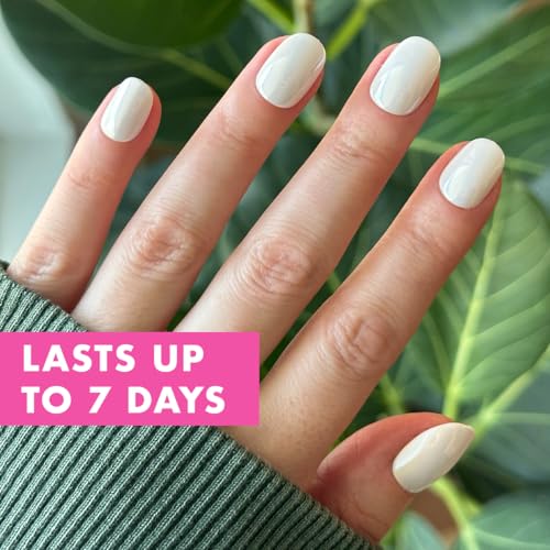 Olive & June Effects Super Stick Press-On Nails, Cloud Chrome, Extra Short (Pack of 12) - color: Cloud Chrome (Pack of 12)