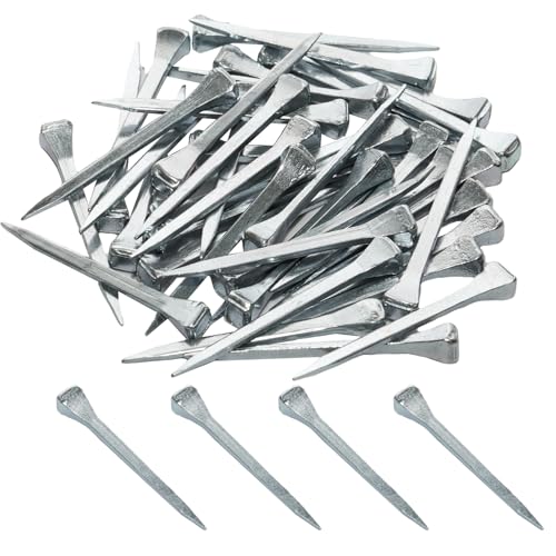 50 Pcs 2.13Inch (54mm) E6 Horseshoe Nails - size: E6（54mm）