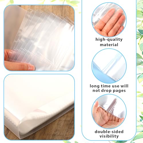 160 Slots Nail Art Sticker Storage Book Artistic Sticker Album Organizer Empty Decals Collecting Album Binder Empty Display Book DIY Nails Arts Supplies Display Holder Organizer Tools Stickers Holder
