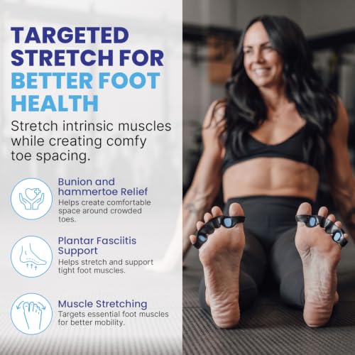 Spacer Mobility Toe Spacer Flex, Silicone Toe Separators for Men & Women - size: Flex