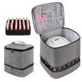 Nail Polish Bag Organizer, Grey(BAG ONLY) - color: Grey