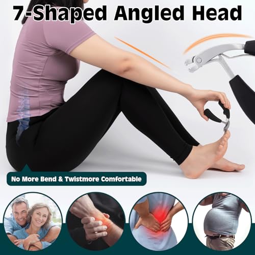 8-in-1 Pro Toenail Clippers Set for Thick Ingrown Toenail Luxurious Bags - color: 8pack - Black