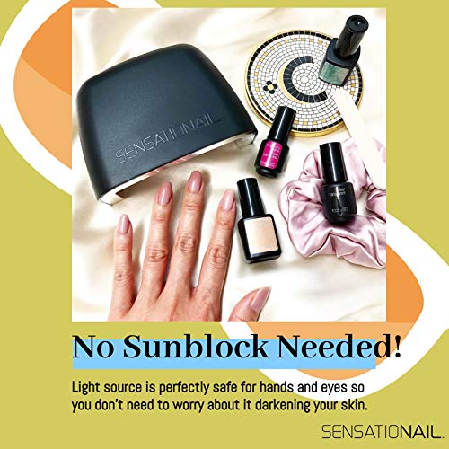 SensatioNail Gel LED Nail Lamp – Fast Curing Light with Smart Sensor