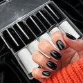 10Pcs Black and White Nail Foil Shining Nail Transfer Foil for Nail Art - color: Black