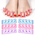 MelodySusie 6 Pcs Silicone Toe Separators, Toe Spacers for Pedicure - size: 6Pcs