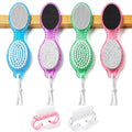 4 Pcs 4 in 1 Foot Brush, Pumice Stone Foot Scrubber for Shower