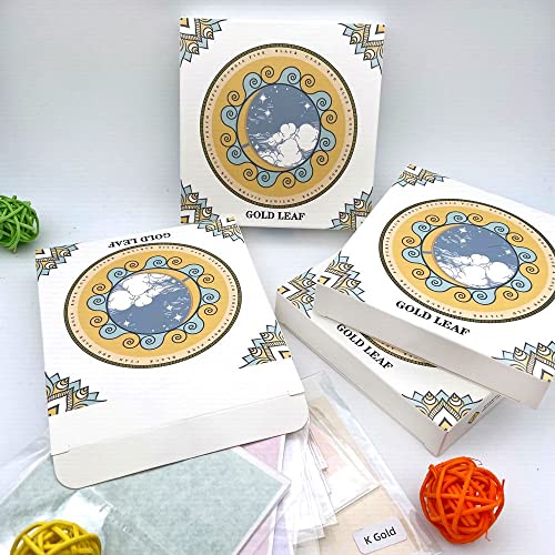 Antique Silver Leaf Sheets, 120 Sheets for Resin Art - color: Antique Silver