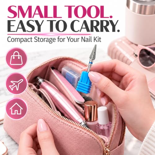 Carbide Nail Drill Bits - Medium (M) Cross-Cut Tapered Cuticle Bit