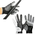 Spider Grip Men's Golf Glove - color: Silver, size: Men Medium (23)