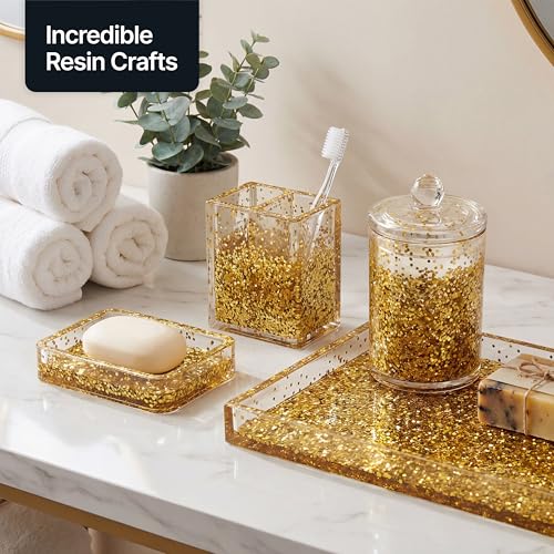 Hemway Biodegradable Glitter Gold 3.5oz Eco Friendly Extra Chunky - color: Gold, size: Extra Chunky (1/24" 0.040" 1mm)
