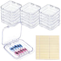 18 Pcs Press on Nail Packaging Case, Nail Packaging for Press Ons - size: 18Pcs