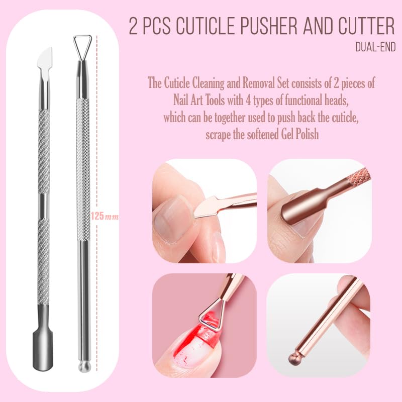 KINGMAS 29PCS Nail Art Brushes Nail Dotting Tools Resin Palette Kit