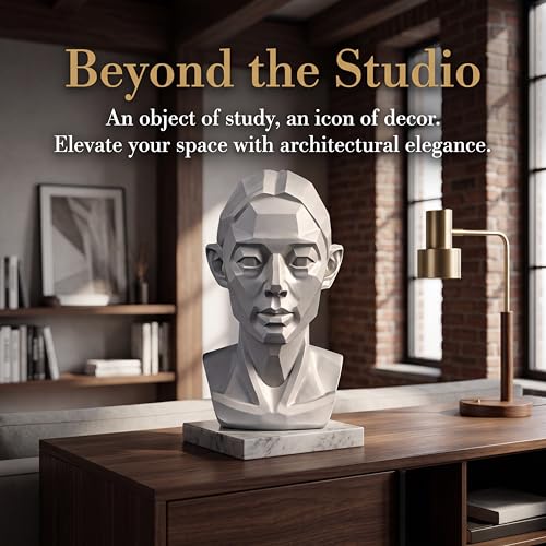 Planar Head Model Drawing Mannequin Artists Learn Planes of Face Human Manikin Head for Medical and Artistic Drawing Skecthing Painting Small Head Drawing Figure Mannequin (Female 4.5 in) - color: Female 4.5 IN