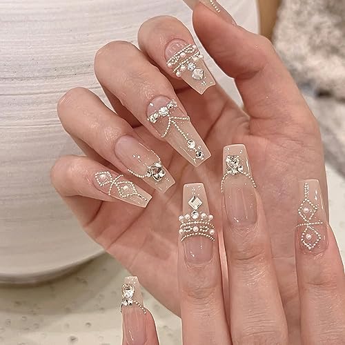 3D Mixed Sizes Nail Art Studs Gold Silver Mini Metal Caviar Nails Beads - color: Gold & Silver Mini + Tweezers