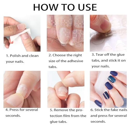 Allstarry 360pcs (12 Sheets) Adhesive Tabs Waterproof Breathable Glue Tabs - size: 15 Size (360pcs)