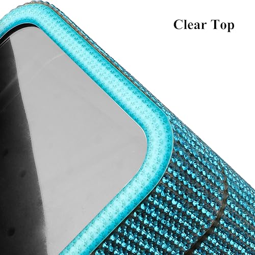 Cellentool 25 Holes Nail Drill Bits Holder Rhinestone Case Box - color: Lake Blue, size: 25 Holes