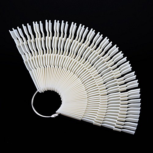 150 Tips 3 Knots Nail Art Display Board Nails With Ring Salon Tool Makeup Chart Color Sample Practice Fan Nail Polish Display