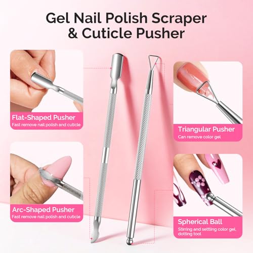 MelodySusie Nail Soaking Bowl,Soak Off Gel Polish Remover - size: 10Pcs Milk & Honey