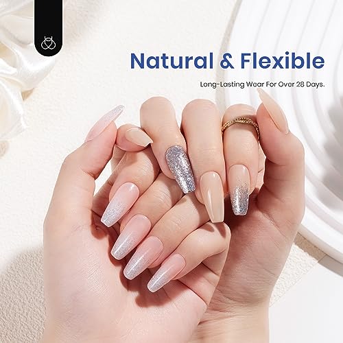 Beetles Gel Nail Kit Nail Extension Set With Etch X Nail Tips 504Pcs