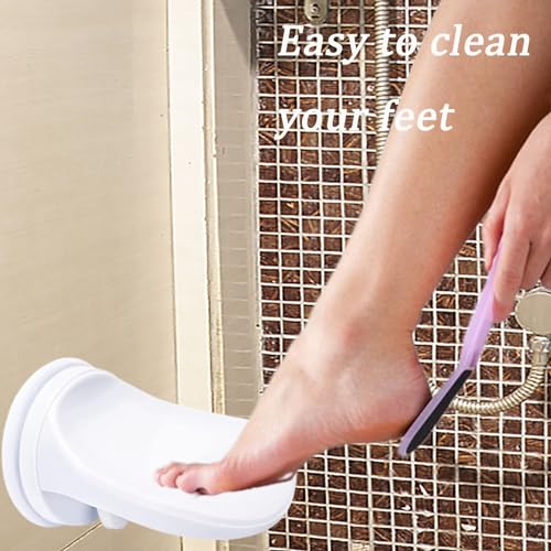 Shower Foot Rest for Shaving Legs Suction Cup Shower Shaving Leg Aid
