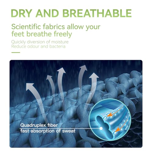 Toe Socks Cool-max Running Socks for Men Women 3 Pairs Athletic Breathable Five Finger Socks - color: E4824-3 Colors-3 Pairs, size: Large