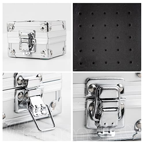 Framendino, Nail Drill Bits Holder Container Stand Manicure Tools Polishing Heads Storage Box - color: 25 Holes