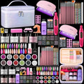 Acrylic Nail Kit for Beginners with Everything in Storage Bag, Bling Sliver - color: Single Silver