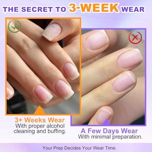NXJ INFILILA Nail Glue, Professional Brush On Nail Glue, Nail Glue for Acylic Nails, Nail Glue for Press On Nails Fasle Nails Fake Nails Tips Glue Adhesive Long Lasting 7ML/0.23OZ - color: 1PCS