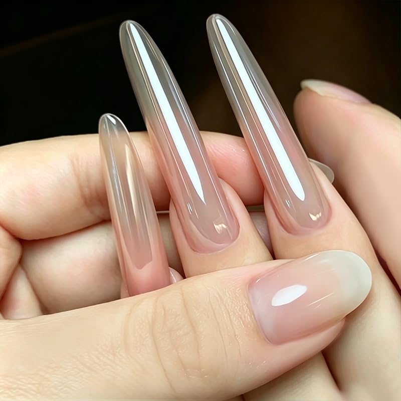 BORN PRETTY Pearl Clear Chrome Nail Powder Iridescent Mermaid Pigment - color: Clear Pearl Chrome Nail Powder