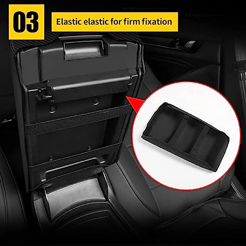 AOMSAZTO Armrest Console Covers for 2013-2018 Nissan Altima Carbon Fiber - color: Black Carbon Fiber, size: 2013-2018