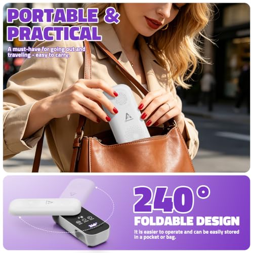 Compact Cordless UV LED Nail Lamp, 36 LED Gel Curing Light