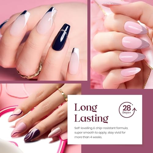 Beetles Fall Gel Nail Polish Set, Sophisticated Charm Shimmer Gel Polish - color: 0-0 20 Colors Sophisticated Charm