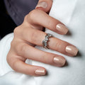 CurvLife Short Square Press On Nails, Bare Bloom Nude Pink, Soft Gel - color: Bare Bloom