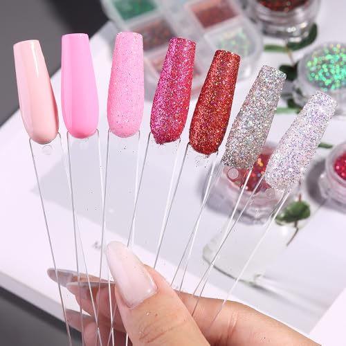 150 Pcs Nail Polish Swatch Sticks with Ring, Clear Coffin Shaped - color: Clear Ballerina 150pcs
