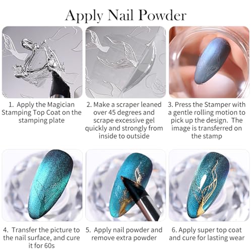 Born Pretty Magician Stamping Top Gel Nail Stamping Gel Polish