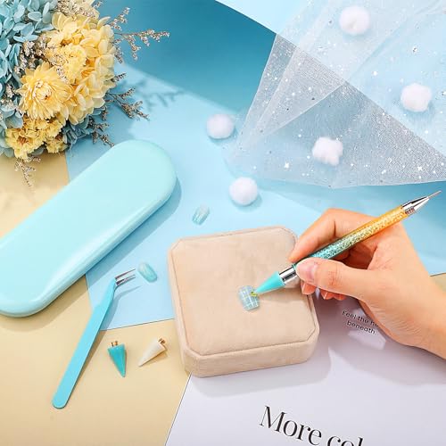 Tatuo Rhinestone Picker Tool Bedazzling Pen Dual Head, Gradient Colorful - color: Gradient Colorful