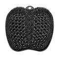 BESKAR XL Larger Shower Foot Scrubber Mat with Non-Slip Suction Cups - color: Black
